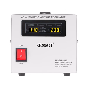 Automātiskais sprieguma stabilizators KEMOT MSER-500 (500 VA, servomotors)