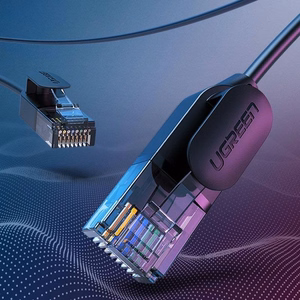 Ugreen Ethernet network cable patch cord RJ45 Cat 6A UTP up to 10Gb/s 3m NW122 (black)