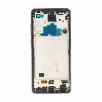 Mecanico LCD ekrāns T2O Samsung Galaxy A72 4G melns ar ietvaru