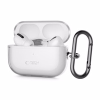 Tech-Protect FlexAir viedtālruņa apvalks Apple AirPods Pro 1 / 2 - caurspīdīgs