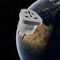 Adapteris no US sienas kontaktdakšas uz universālo kontaktdakšu