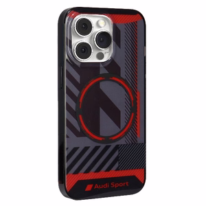 Audi IML sporta magnētiskais apvalks iPhone 13 Pro / 13 6.1" - melns