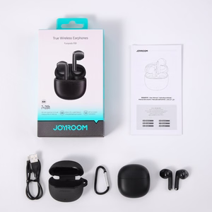 Joyroom JR-FB1 Funpods Bluetooth 6.0 In-Ear TWS Bezvadu Austiņas - Melnas