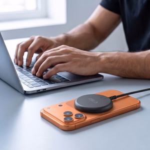 Tech-Protect A54 MagSafe Qi2.2 25 W bezvadu lādētājs – melns