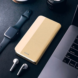 SENSITIVE grāmatiņas maciņš XIAOMI Redmi Note 15 PRO 5G zeltains