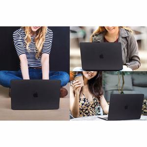 Tech-Protect SmartShell viedtālruņa apvalks MacBook Pro 14" M1 / M2 / M3 2021-2024 - matēts melns