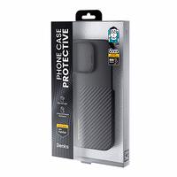 Benks Montage magnētiskais Armor Air Kevlar viedtālruņa apvalks ar PC rāmi 600D+1500D (M064) Iphone 16 Plus melns