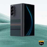 Benks Combo Armor Air Aurora Axis Kevlar komplekts Samsung Galaxy Z Fold 7 – aizmugures apvalks, priekšējais vāciņš un rūdītā stikla komplekts