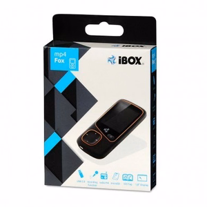 iBox IMP34V1816BK MP3/MP4 atskaņotājs 4 GB Melns