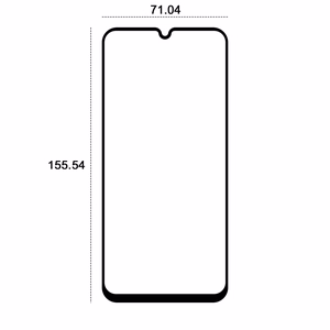 Etteri rūdīts 9D stikls priekš Samsung Galaxy A25 5G (globāls)