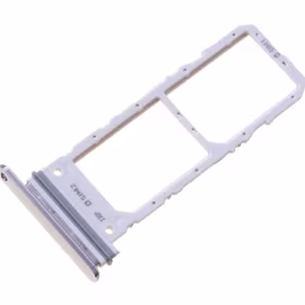 SIM card holder Samsung N970F Note 10 zils (Aura Glow) ORG