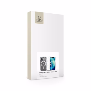 Tech-Protect FlexAir Hybrid iPhone 12 mini viedtālruņa apvalks - caurspīdīgs