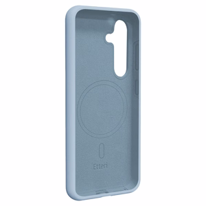 Etteri Silikona Mag maciņš for Samsung Galaxy S25 gaiši zils