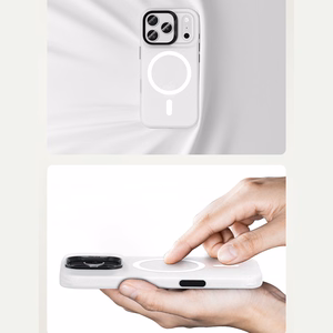 Benks Magnētiskais Lucid Armor apvalks (0067) Iphone 17 melns (Kameras vadības poga)