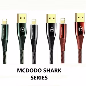 USB Kabelis Mcdodo CA-8063 melns Lightning 180cm
