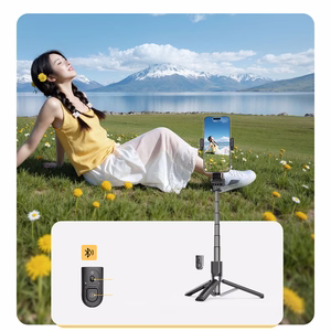 Selfiju nūja Orico SPV90 alumīnija mini statīvs Bluetooth 360 grādu rotācija - melna
