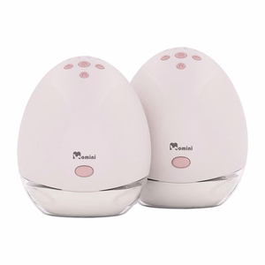 Momini TwinHarmony dubultais bezvadu elektriskais krūts piena sūknis HandsFree