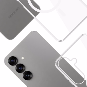 3mk caurspīdīgs magnētiskais viedtālruņa apvalks Samsung Galaxy S25+