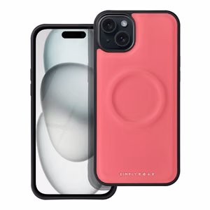 ROAR case MAG MORNING for iPhone 15 Plus hot pink