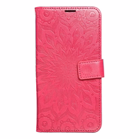 MEZZO grāmatu viedtālruņa apvalks XIAOMI Redmi A5 (173,3 x 79,4 x 8,26) mandala magenta