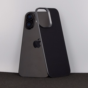 Liavec Carbon Layer Magsafe Aramid Fiber maciņš priekš Iphone 17 melns
