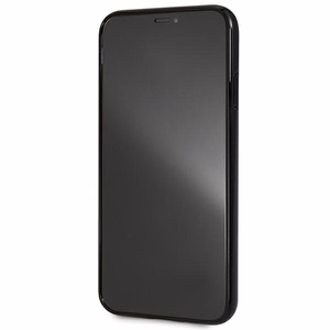 BMW Siganture Carbon viedtālruņa apvalks iPhone Xs Max - melns
