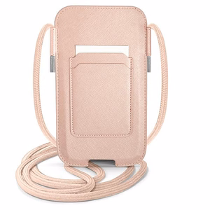 Guess rokassoma GUPHLPSASBPI 6,7" rozā Saffiano Strap