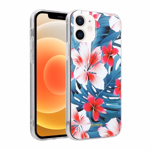 Crong Flower Pattern 03 vāciņš ierīcei iPhone 12 / iPhone 12 Pro