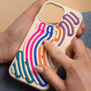 DIY Snake maciņš iPhone 12 / 12 Pro 6,1" bēšs