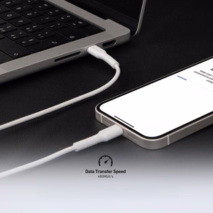 SBS TECABLETCC10W USB-C kabelis - USB-C Power Delivery 25W 1 m - balts