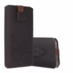 WONDER Deko maciņš (XXL izmērs) priekš Samsung S25 Ultra/S24 Ultra/M35/M23/A16 5G/Xiaomi Redmi 14C chocolate