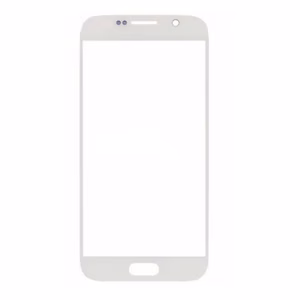 Outer Screen Glass Saderīgs ar Samsung G920 S6 Balts HQ