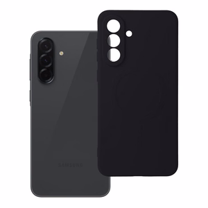 Viedtālruņa apvalks no silikona ar Magnētisko MagSafe SAMSUNG A36 melns