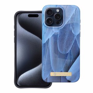 Case for iPhone 15 PRO MAX Forcell F-Protect Mirage compatible with Magsafe blue bird