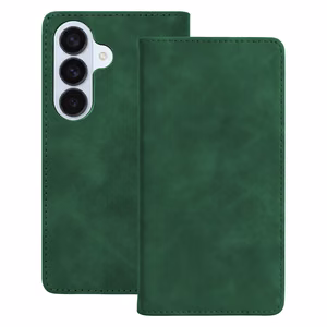 Smart Suede maciņš priekš Samsung Galaxy S26, zaļš