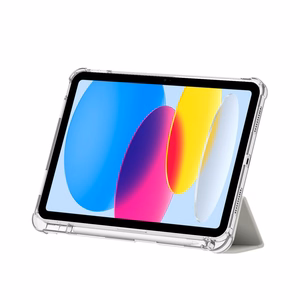 Tech-Protect SC Pen Hybrid Case for iPad 10 / 2022 - Gray - Transparent