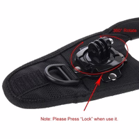 Puluz aproce ar sporta kameras stiprinājumu (tostarp Ace Pro 2, Osmo Action 5 Pro)