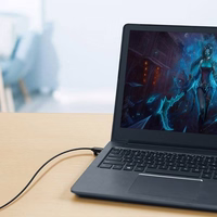 Ugreen Ethernet tinklo kabelis RJ45 Cat 6A UTP iki 10Gb/s 3m NW122 (juodas)