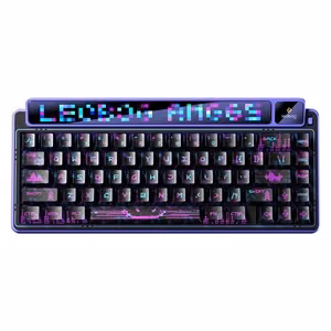 AULA Gasket AMG65 Purple LightFeather RGB tastatūra
