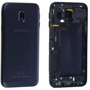 Aizmugures vāciņš Samsung J330 J3 2017 melns oriģināls (lietots, Grade B)