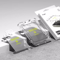 Ringke Cover Display Easy Slide rūdītais stikls 2 komplekts Samsung Galaxy Z Flip 7 - caurspīdīgs