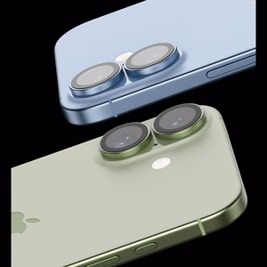 Benks Tempered glass Glass Warrior Lens Protector on camera for Iphone 17 (lens 2 pieces) green