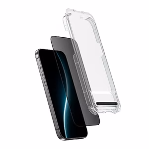Закалённое стекло Benks Ultra Shield Privacy (FF70) для iPhone 17 Pro Max чёрное