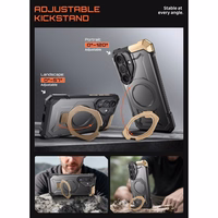 Supcase UB Grip Mag MagSafe futrālis Samsung Galaxy S26 - Melns un brūns