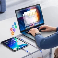 Orico CDX 60W 3A Power Delivery USB-C - USB-C 1m kabelis - violets