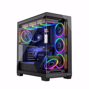 Modecom Volcano Stellar ARGB Midi korpuss 5F melns
