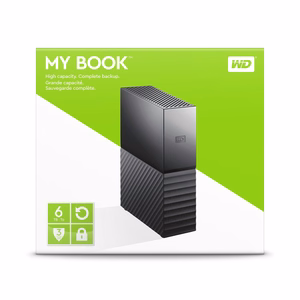 WD My Book 6TB USB3.0 HDD