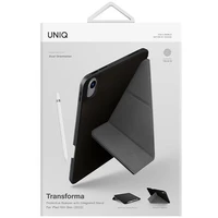 Uniq Transforma apvalks iPad 10 gen (2022) - melns