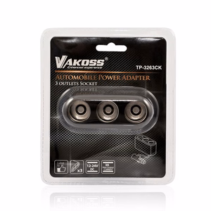 Vakoss TP-3263CK automašīnas cigarešu aizdedzinātāja sadalītājs