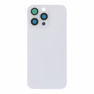 Aizmugures vāciņš iPhone 16 Pro Max White Titanium (Full Cover / No NFC Flex) OEM
